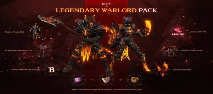 Bless Online: Legendary Warlord Pack thumbnail