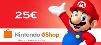 Nintendo eShop Card 25 EURO  thumbnail