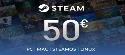 Steam Gift Card 50 EU/US/UK thumbnail