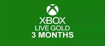 Xbox LIVE 3 Months Gold Subscription Card  thumbnail