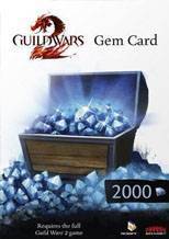 Guild Wars 2 2000 Gems 