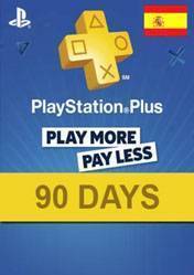 PlayStation Plus 90 days card ES 